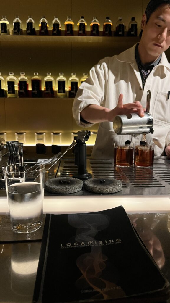Busan Cocktail Bar Corduroy Fellaz - 11. finished-cocktail
