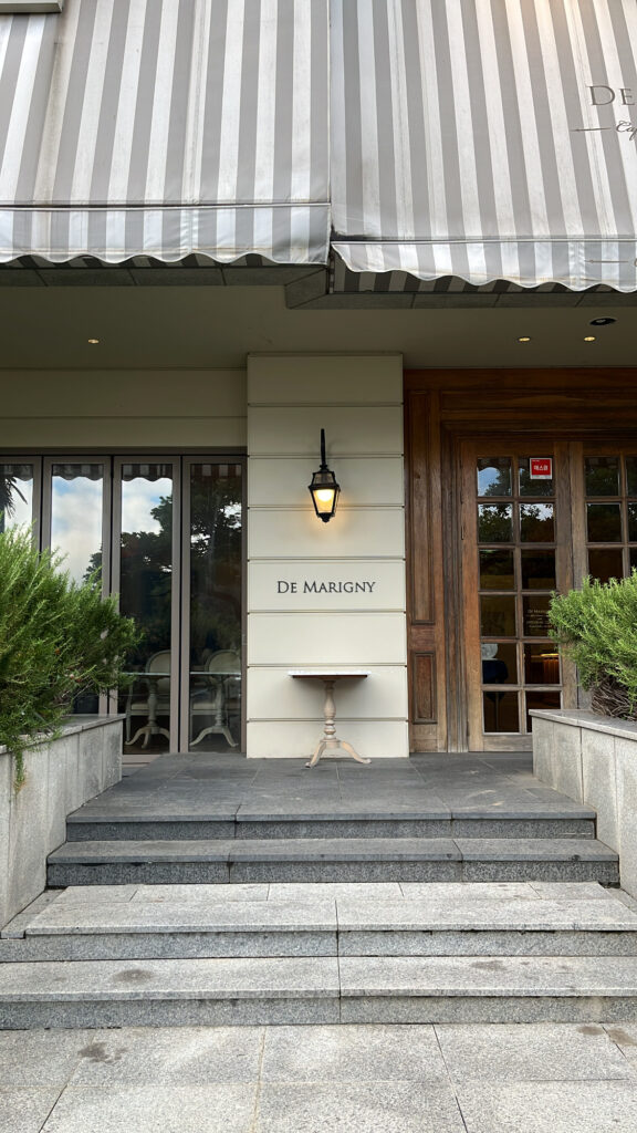 De Marigny Busan main entrance with European style doors