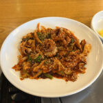 Centum City Restaurant Saeng Saeng Nakji main spicy Nakji Bokkeum dish