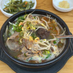 Jeju Eunhuine Haejangguk Busan Suyeong main dish bowl with rich beef broth