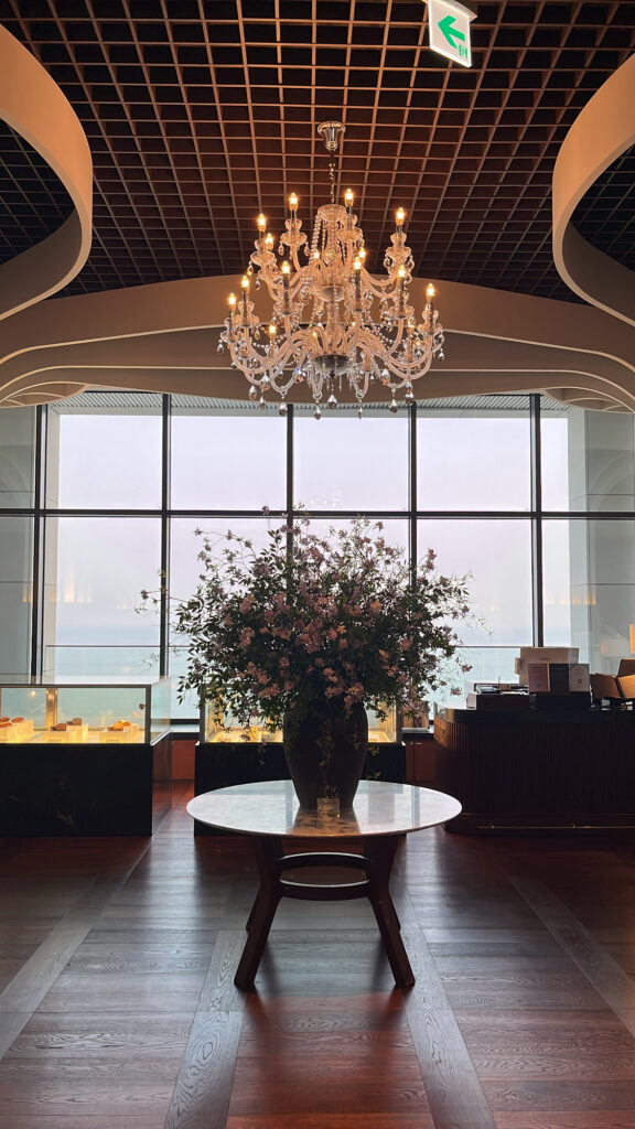 10th floor lobby entrance of McQueen's Lounge Busan at Ananti at Busan Cove