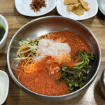 Dongchon Mulhoe Busan fresh raw fish soup bowl near Haeundae